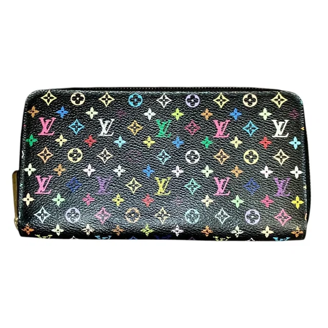 Louis Vuitton Zippy Wallet Monogram Multicolor Canvas in Multicolor Canvas from The Reluxe