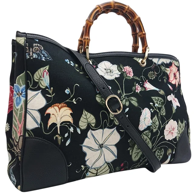 Gucci Kris Knight Large Shoulder Bag in Canvas from The Reluxe