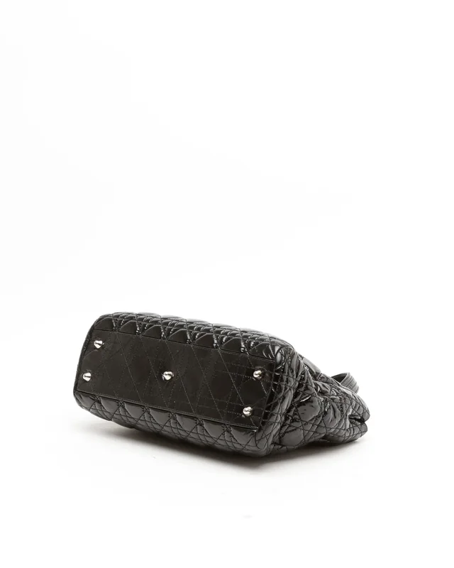 Large Patent Lady Dior Bag in Patent leather from A Retro Tale, photo 4 of 11