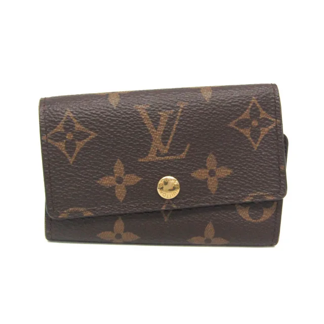 Louis Vuitton Key Holder 6 M62630 Men,Women Monogram Key Case Brown in Brown Monogram from Elady