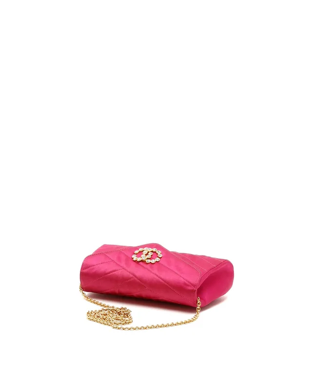 Chanel CC Satin Flap Bag in Satin from A Retro Tale, photo 4 of 9