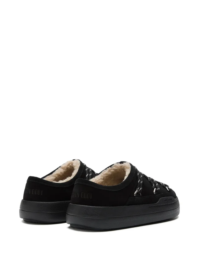 Moon Boot Park lace-detail shearling slippers, photo 2 of 2 from FARFETCH