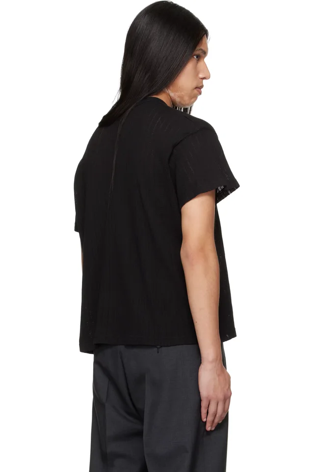mfpen Black Ornament T-shirt, photo 3 of 4 from SSENSE