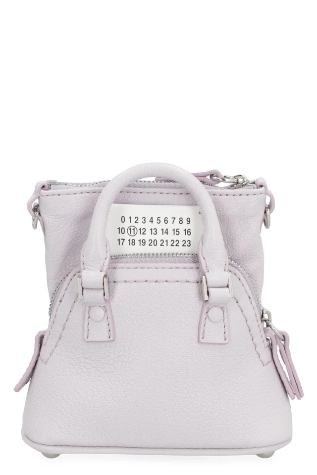 Maison Margiela 5ac Classique Baby Crossbody Bag — Purple Calf in Purple Calfskin from HEWI