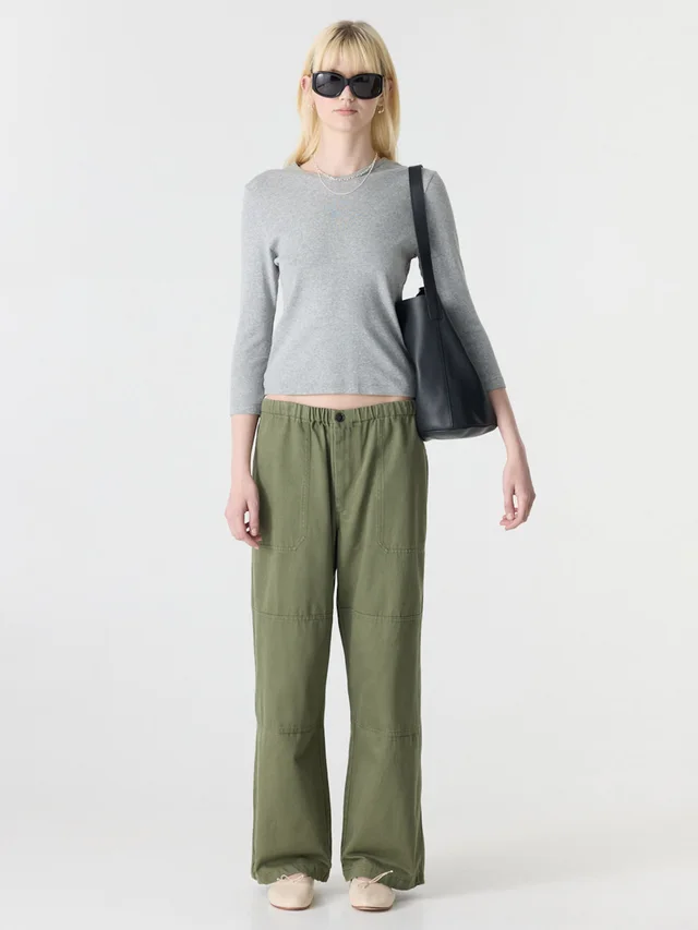 Bassike Canvas Cargo Pull On Pant from bassike, photo 1 of 1