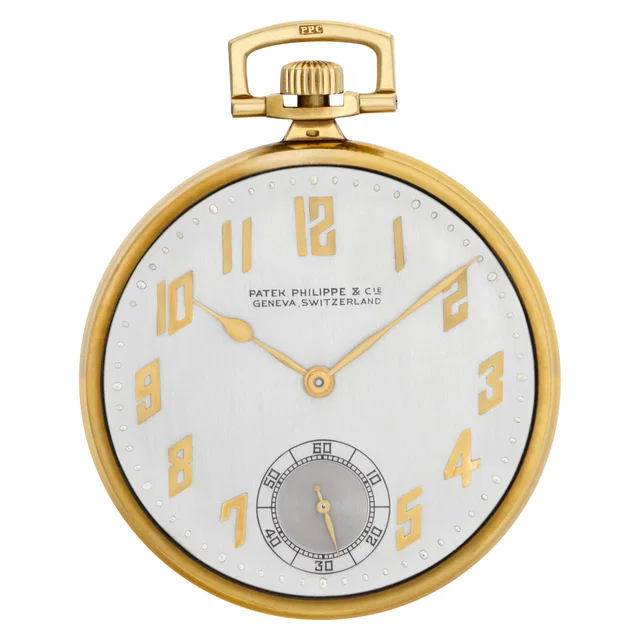 Patek Philippe pocket watch 42mm Pocket Watch in Yellow Gold from Gray And Sons