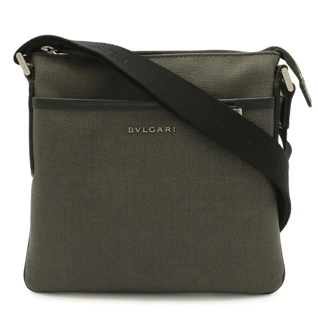 Bvlgari Weekend PVC Shoulder Bag in Leather from LuxUness