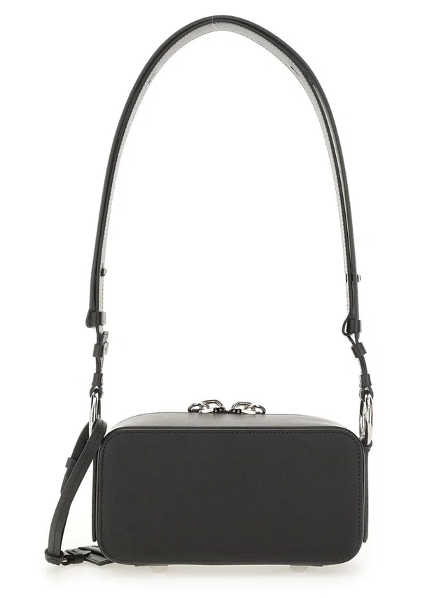 Maison Margiela Doll Shoulder Bag — Black Leather in Black Leather from HEWI