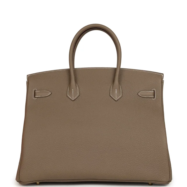 Hermès Birkin 35 Etoupe Togo Gold Hardware in Taupe Togo leather from Madison Avenue Couture, photo 4 of 9