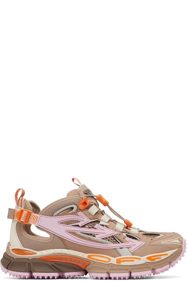 Brown 'Be Right Back' Open Sneakers