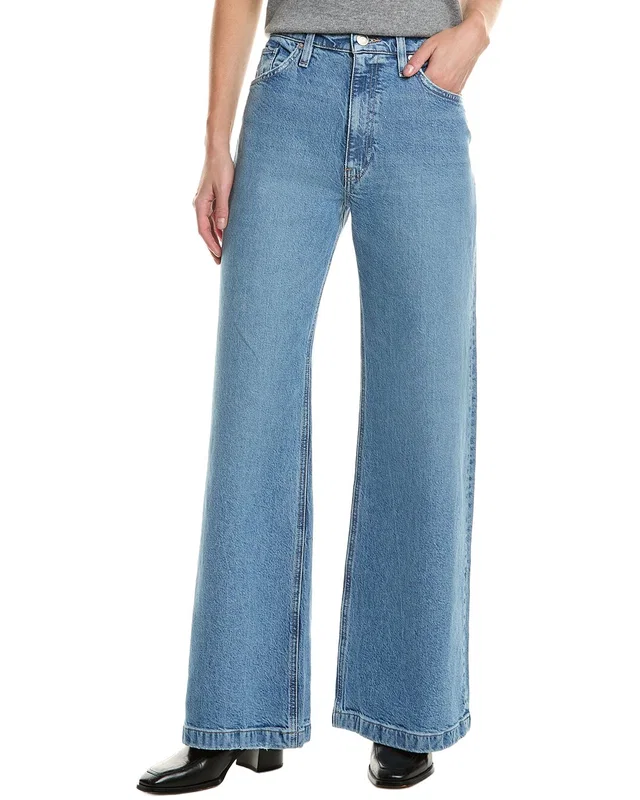 HUDSON Jeans Jodie Loose Fit Goddess Wide Leg Jean, image 1 of 1 from Rue La La