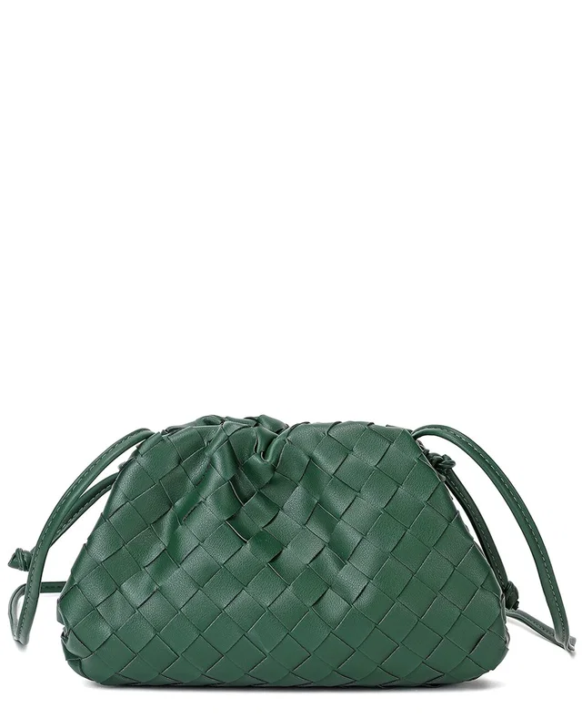 Tiffany & Fred Paris Hand-Woven Leather Crossbody, image 1 of 1 from Rue La La