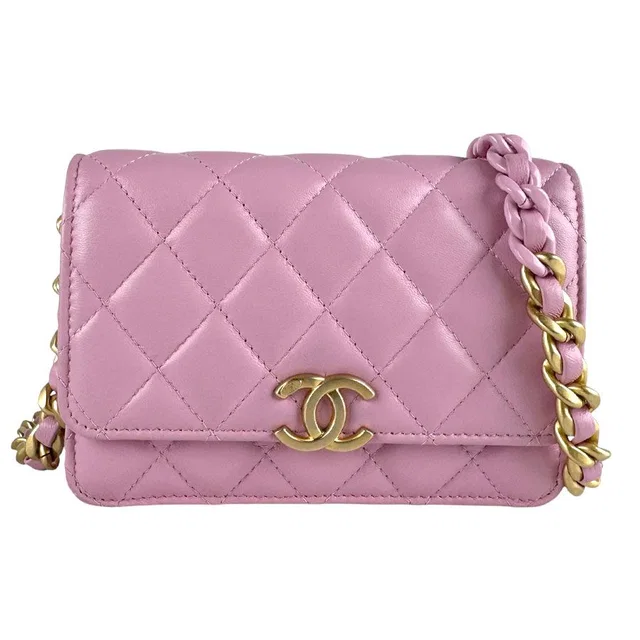 Chanel Chain Wallet Shoulder Bag in Lambskin from The Reluxe