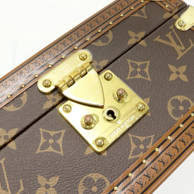 Louis Vuitton Coffret Trésor 24 Monogram Jewelry Box in Green Coated/Waterproof canvas from LuxUness, photo 6 of 6