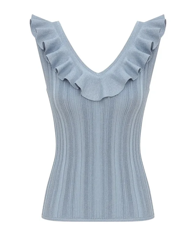 Zimmermann Ruffled tank top, photo 2 of 8 from SENSER