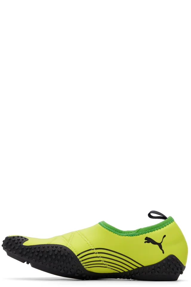 PUMA Green Mostro Flex Sneakers, photo 3 of 5 from SSENSE