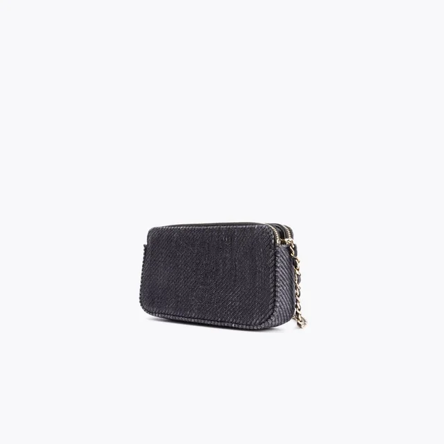 Chanel Raffia Deauville Double Zip Wallet On Chain in Raffia from A Retro Tale, photo 2 of 9