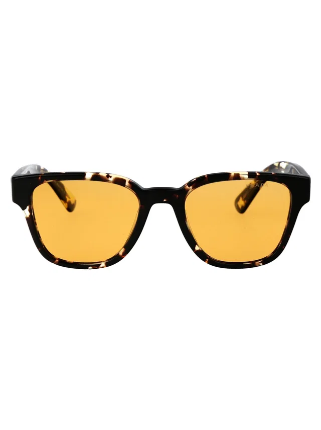 Prada 0pr Acetate Wayfarer Sunglasses — Yellow in Yellow from HEWI