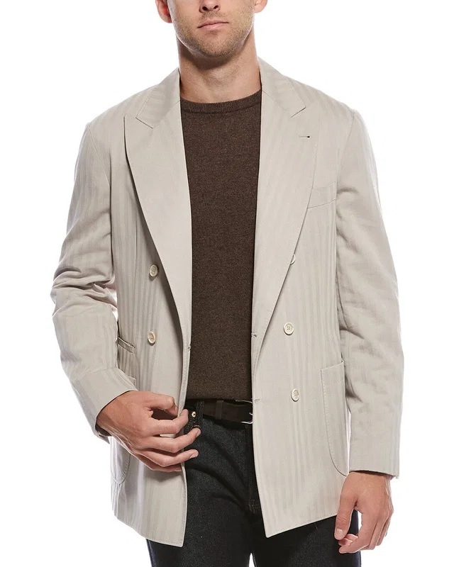 Brunello Cucinelli Silk-Blend Blazer, image 1 of 1 from Gilt