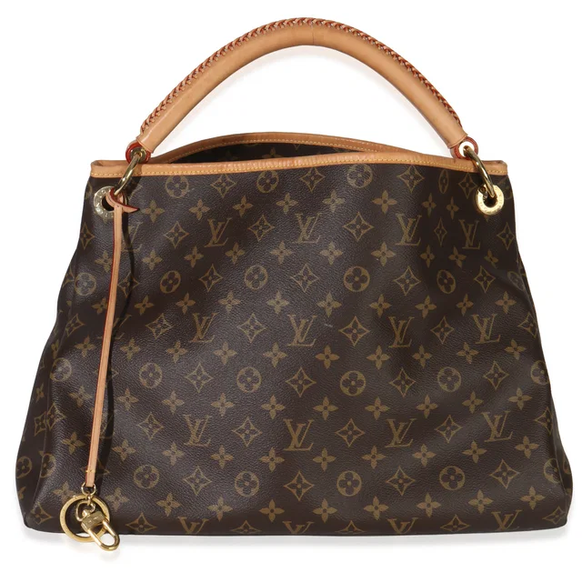Louis Vuitton Monogram Canvas Artsy Mm Brown Handbag in Brown Coated canvas from HEWI