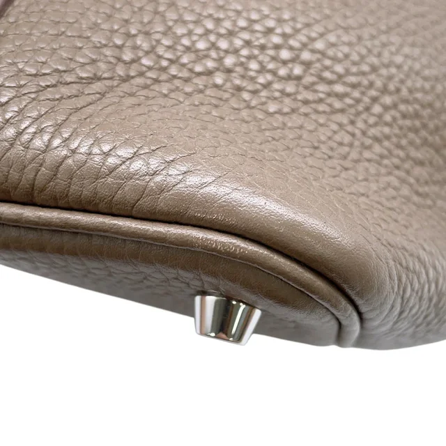 Hermès Picotin Lock Etoupe Taurillon Clemence Size PM in Taupe Clemence leather from GALLERY RARE, photo 7 of 12
