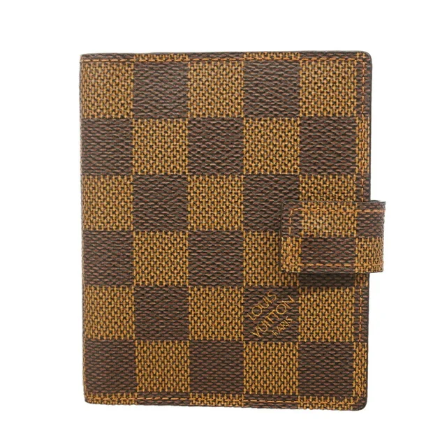 Louis Vuitton Damier Agenda Mini Notebook Cover R20705 Ebene (Men's/Women's) in Brown from Elady