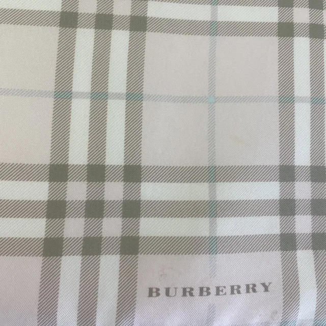 Burberry Square Scarve in 100% Silk from Reowned, photo 3 of 5
