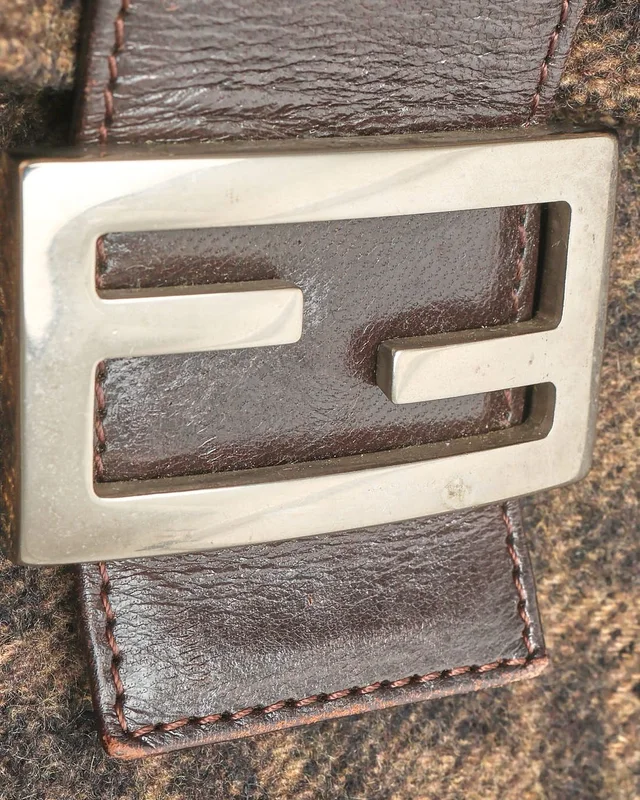 Fendi Zucca Wool Mamma Bag in Wool from A Retro Tale, photo 6 of 8
