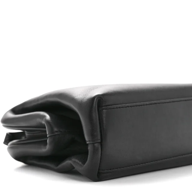Bottega Veneta Small The Point Triangle Bag Black in Black Calfskin from FASHIONPHILE, photo 8 of 13