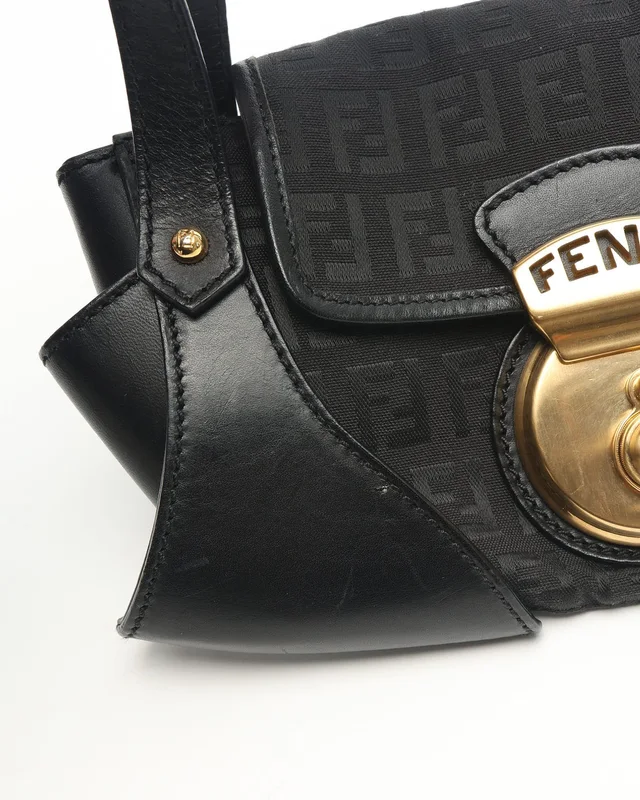 Fendi Zucchino Compilation Bag in Canvas from A Retro Tale, photo 7 of 9