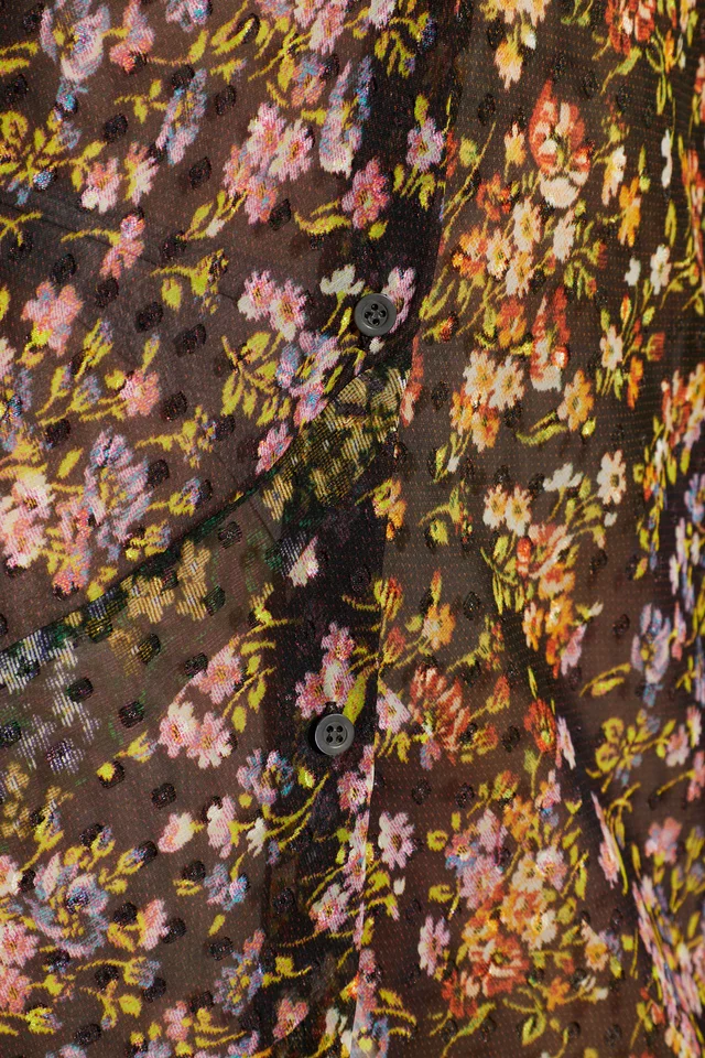 Dries Van Noten Dalima Floral Printed Midi Dress, photo 2 of 5 from SENSER