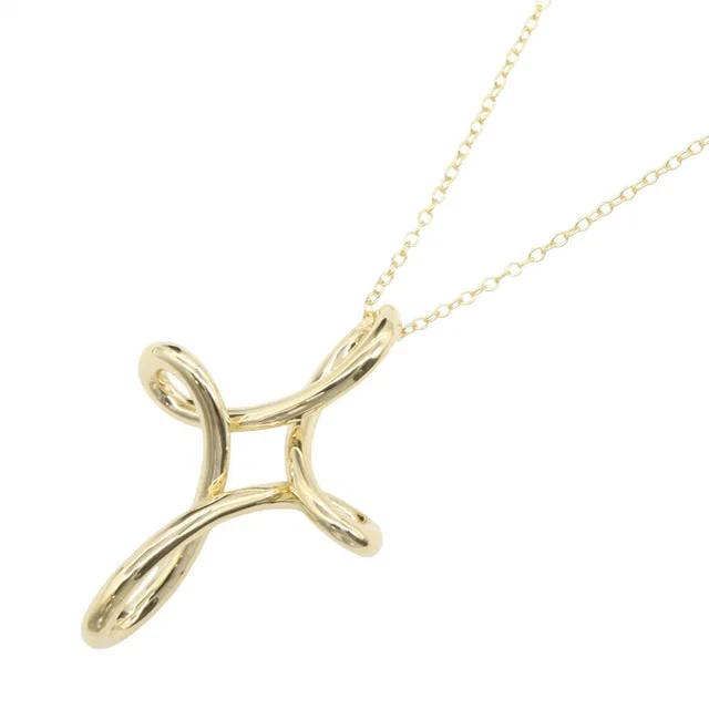 Tiffany & Co. Necklace Open Cross 78.5 18K from The Reluxe