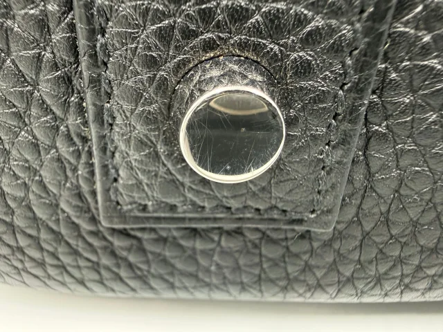 LONDON LOCATED* PRELOVED HERMÈS JPG SHOULDER BIRKIN BLACK Togo Leather in Black Togo leather from Luxury Promise, photo 19 of 31