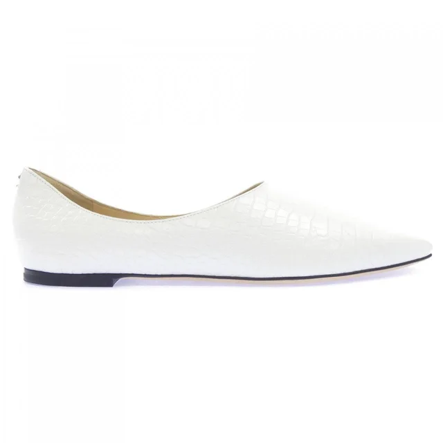 Jimmy Choo CHOO shoes in White type 42 from KOMEHYO