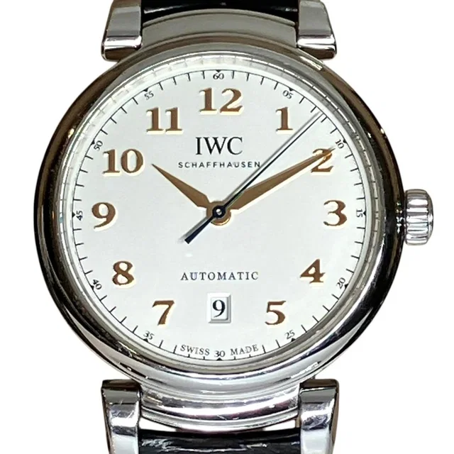 IWC Da Vinci Watch, Total Weight 71.8g, Stainless Steel, Genuine in gold Leather from Poshmark