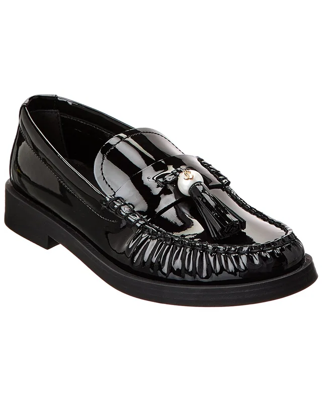 Jimmy Choo Addie Pearl Patent Loafer, image 1 of 1 from Gilt