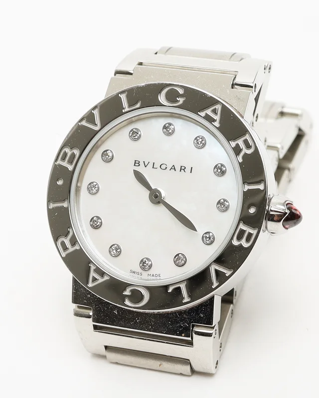 Bvlgari Mother of Pearl Diamond 20mm BBL26S Watch Full Set from A Retro Tale, photo 9 of 9