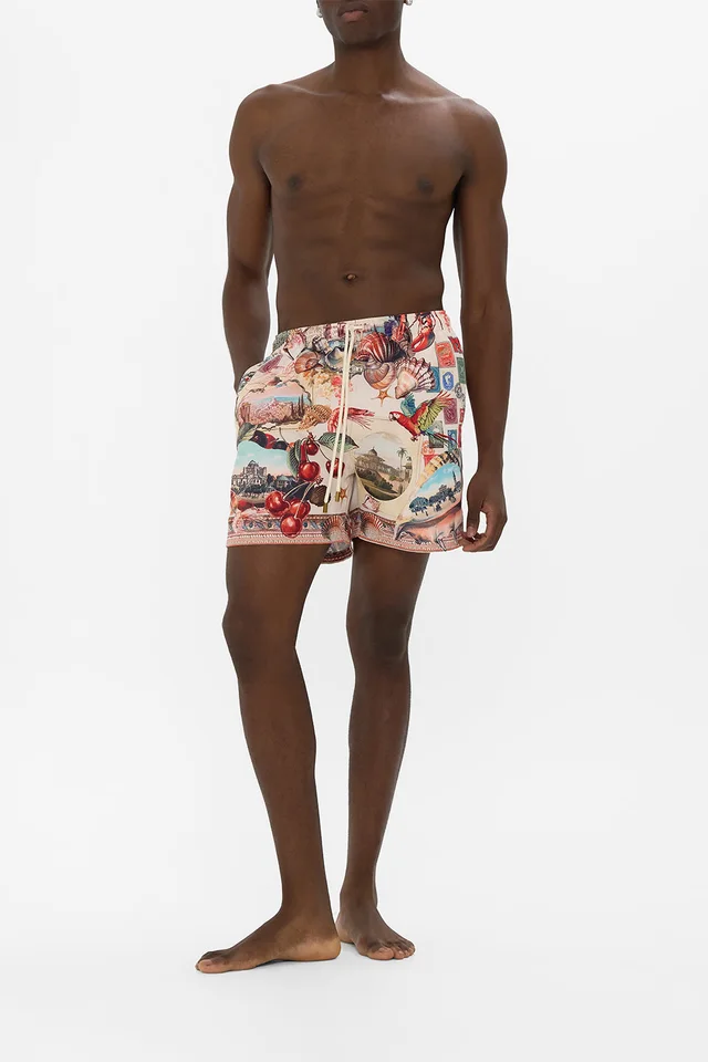 Camilla eBoutique MID LENGTH BOARDSHORT WITH ELASTIC WAIST NOTES FROM THE ROAD from CAMILLA, photo 1 of 1