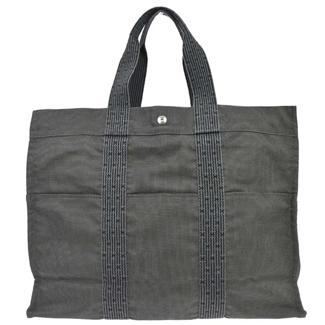 Hermès Nylon Herline Tote GM in Nylon from AMORE Vintage Tokyo