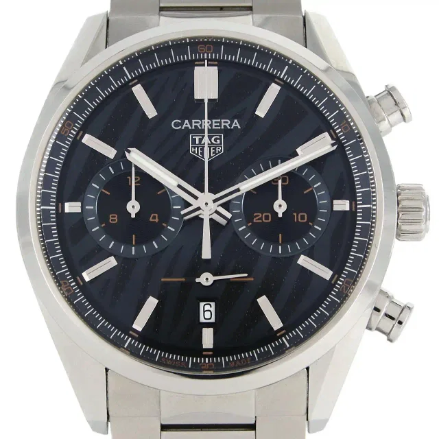 TAG Heuer Carrera Chronograph Tomiya Limited Stainless Steel Automatic Metal Automatic Cbn201A.fc6539 in blue from Grailed