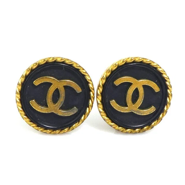 Chanel Earrings CC Logo from The Reluxe