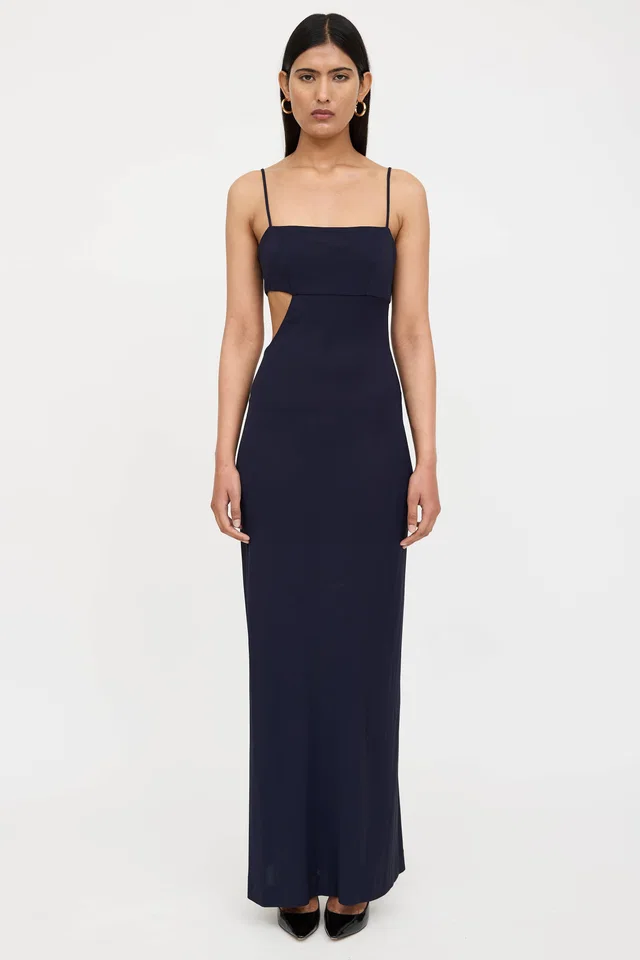 Balmain Cut Out Maxi Dress from VSP Consignment