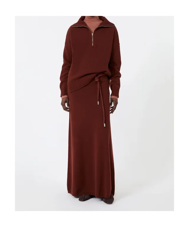Max Mara Long cashmere yarn skirt, photo 4 of 5 from SENSER