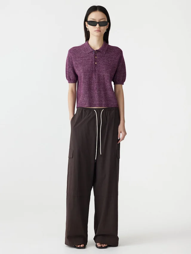Bassike Cashmere Linen Polo from bassike, photo 1 of 1