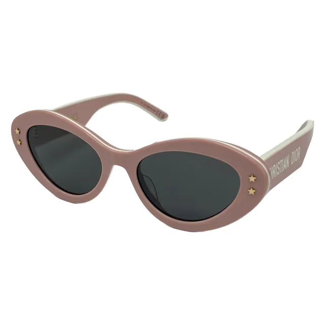 Dior Sunglasses Black Pink Beige White Star Eyewear in Black from The Reluxe