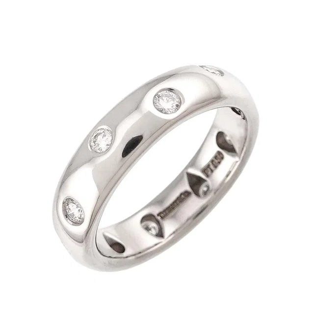 Tiffany & Co. Dots Ring Diamond Platinum from The Reluxe