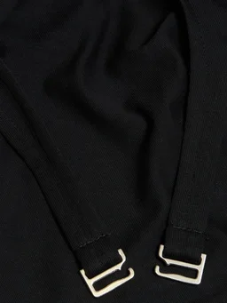 Dion Lee Cropped T-shirt with crew neckline in 100% Cotton, photo 4 of 5 from LUISAVIAROMA