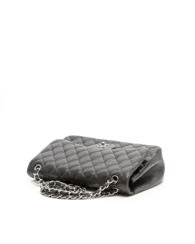 Chanel Lambskin Quilted Jumbo Double Flap Bag in Lambskin from A Retro Tale, photo 5 of 11