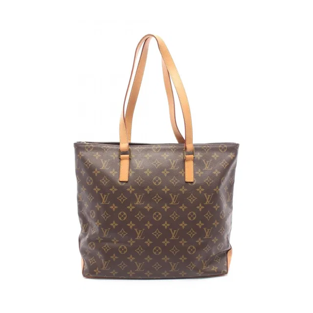 Louis Vuitton Tote Bag Cabas Mezzo Monogram Canvas Leather in Coated canvas from The Reluxe