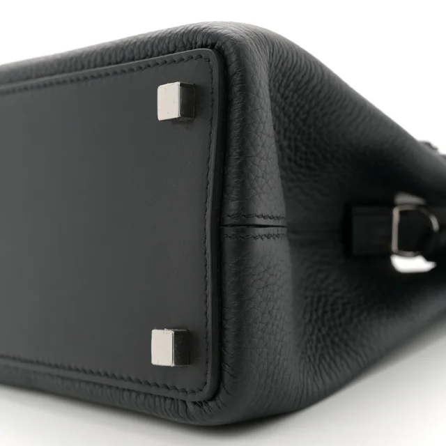 Hermès Togo Swift Medor Bag Black in Black Togo leather from FASHIONPHILE, photo 9 of 10